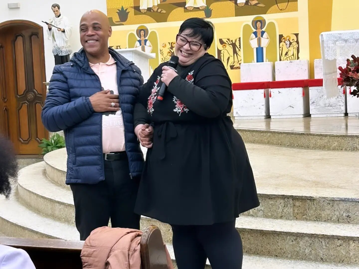 Momento do 1º Retiro de Mulheres